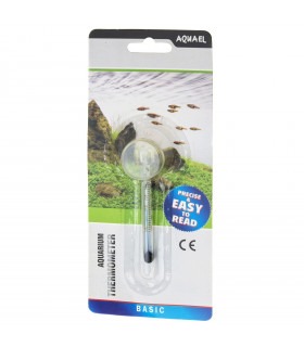 Термометр Aquael для акваріума з присоскою скляний 6см
