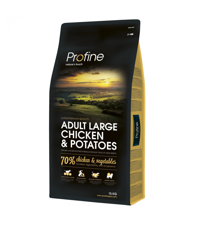 Корм сухий Profine Adult Large Breed Chicke для дорослих собак великих порід вагою від 25кг з куркою та картоплею Profine - 1 - 