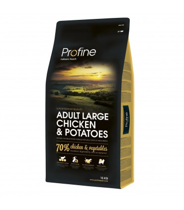 Корм сухий Profine Adult Large Breed Chicke для дорослих собак великих порід вагою від 25кг з куркою та картоплею Profine - 1 - 