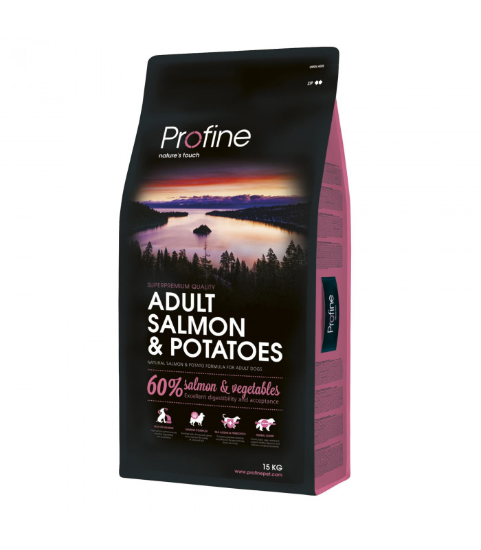 Корм сухий Profine Adult Salmon для дорослих собак всіх порід з лососем та картоплею Profine - 1 - 