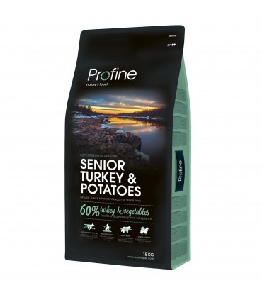 Корм сухий Profine Senior Turkey для собак з індичкою та картоплею похилого віку Profine - 1 - 