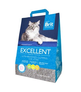 Наповнювач Brit Fresh для котячого туалету Excellent бентонітовий 10кг Brit Fresh - 1 - 8595602505845