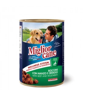 Корм Migliorcane вологий для собак з яловичиною та овочами 405 г MigliorCane - 1 - 8007520011211