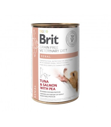 Корм Brit VetDiets Renal консервований для собак з хронічною нирковою недостатністю Ренал 400г Brit VetDiets - 1 - 8595602535958