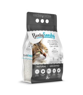 Наповнювач Benty Sandy для котів бентонітовий без запаху 5л Benty Sandy - 1 - 8681900005108