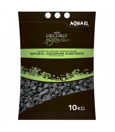 Грунт Aquael базальтовий чорний 2-4мм 10кг Aquael - 1 - 5905546307970