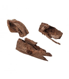 Декорація AquaDella натуральна корч дерево тика jati L 350-550мм AquaDella - 1 - 4047059110089