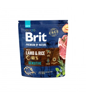 Корм Brit Premium Dog Sensitive Lamb сухий для собак з чутливим травленням усіх порід з ягнятиною Brit Premium - 1 -  2