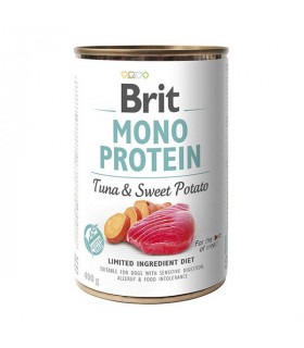 Корм Brit Care Mono Protein Tuna & Sweet Potato консервований для собак з тунцем та бататом 400г Brit Care - 1 - 8595602525355
