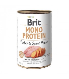 Корм Brit Care Mono Protein Turkey & Sweet Potato консервований для собак з індичкою та бататом 400г Brit Care - 1 - 85956025297