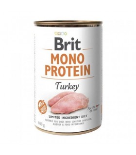 Корм Brit Care Mono Protein Turkey консервований для собак з індичкою 400г Brit Care - 1 - 8595602525393