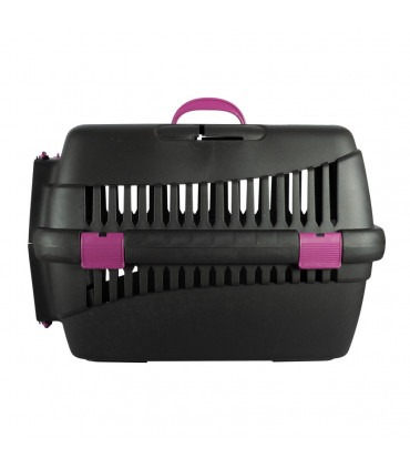 Переноска SG для собак та котів до 12 кг 39*55*36,5 см чорний/мікс SGbox - 2 - 2700000019030