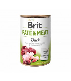 Корм Brit Care Pate&Meat Duck консервований для собак з качкою 400г Brit Care - 1 - 8595602530304