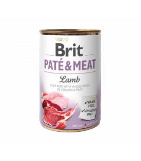 Корм Brit Care Pate&Meat Lamb консервований для собак з ягням 400г Brit Care - 1 - 8595602525195