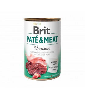 Корм Brit Care Pate&Meat Venison консервований для собак з олениною 400г Brit Care - 1 - 8595602530328