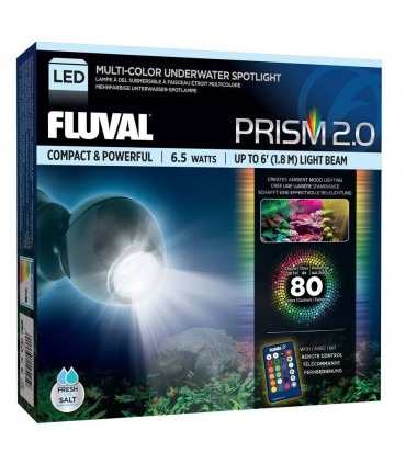 Підсвітка Hagen для акваріума Fluval Prism 2.0 мультикольорова пластик RGB LED 6.5Вт Fluval - 1 - 015561145459