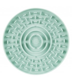 Миска для цуценят Trixie Junior для повільного годування блакитна, пластик, d15 см та d21 см Trixie - 1 -  2