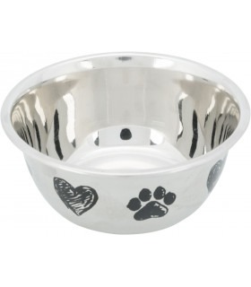 Миска для собак Trixie на гумовій основі з малюнком, метал 2 л, d20 см Trixie - 1 - 4047974252734