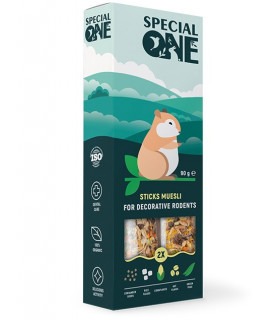 Палички SPECIAL ONE "Мюслі" для декоративних гризунів 90г Special One - 1 - 4823082423484