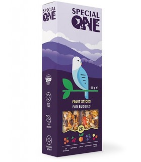 Палички SPECIAL ONE "Фруктові" для хвилястих папуг 90г Special One - 1 - 4823082423460