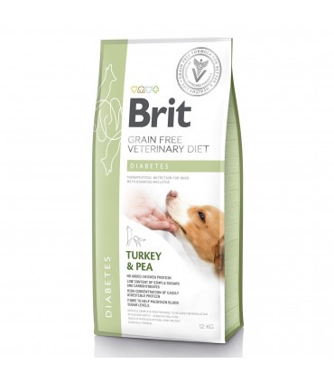 Brit GF VetDiets Dog Diabetes при цукровому діабеті з індичкою та горохом Brit VetDiets - 1 - 