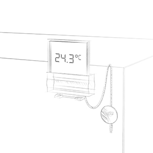 Електронний термометр для акваріума Juwel 3.0