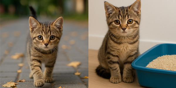 В туалет - лише на лоток!